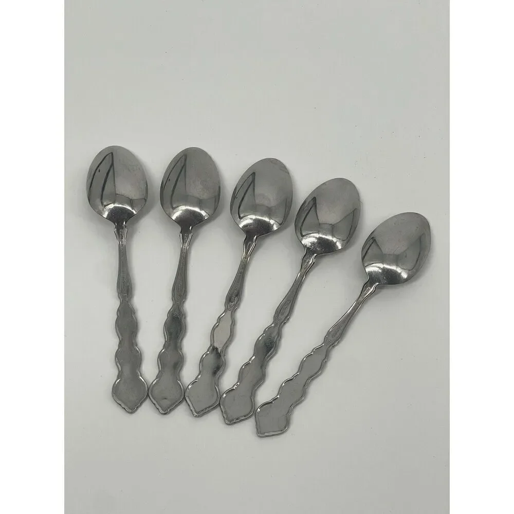 Oneida Distinction Deluxe VALERIE HH Stainless Steel TEASPOONS 6
